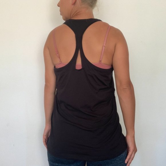 Athleta tank blue racerback - Picture 2 of 6